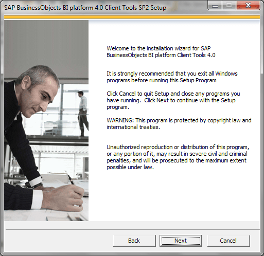 SAP BI 4.0 client tools installation3